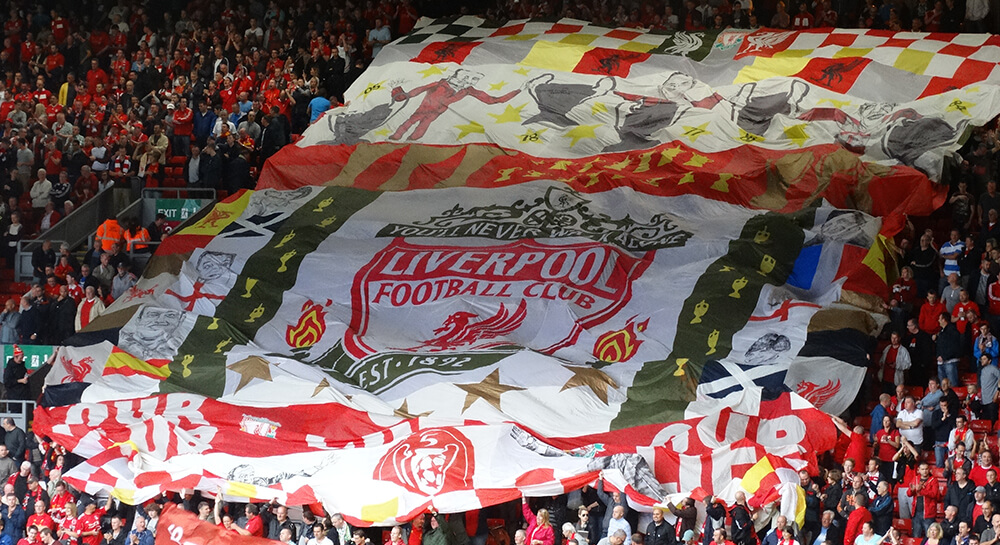 Liverpool Anfield kibice