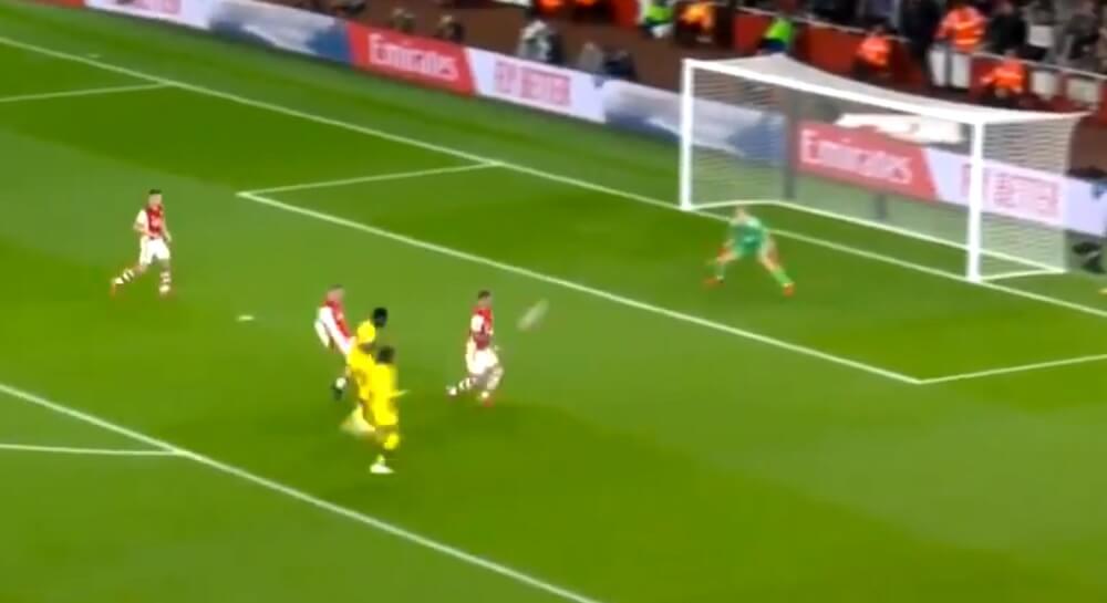 Edouard gol Arsenal