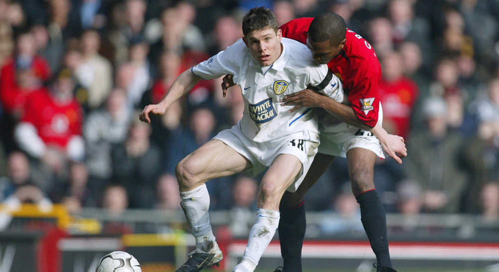 James Milner Leeds United Manchester United Quinton Fortune Premier League 2004