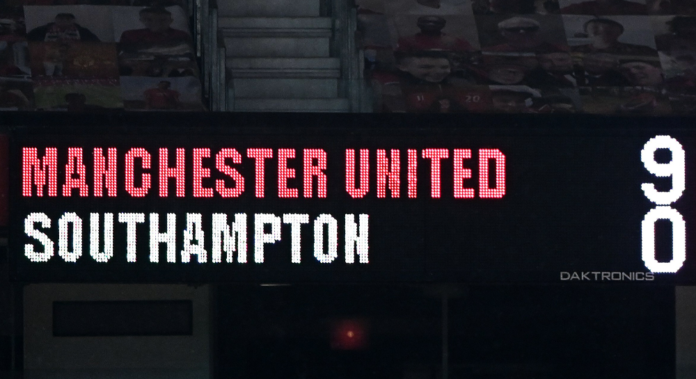 Wynik Premier League rekord Manchester United Southampton Liverpool Bournemouth