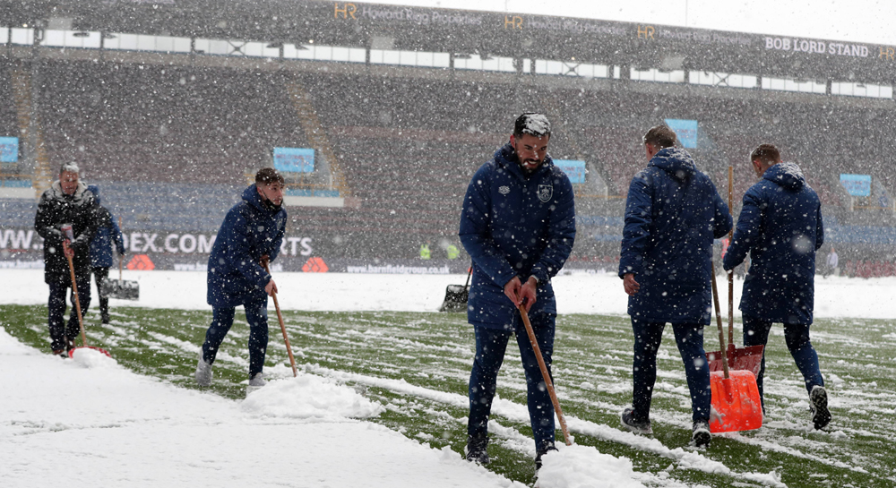 Premier League śnieg opady Święta Boże Narodzenie terminarz