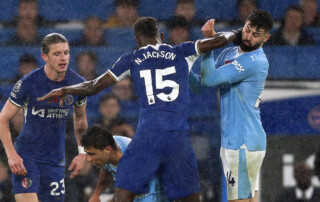Nicolas Jackson Chelsea napastnik Josko Gvardiol obrońca Manchester City