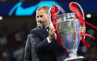 Aleksander Ceferin prezydent UEFA Liga Mistrzów Champions League